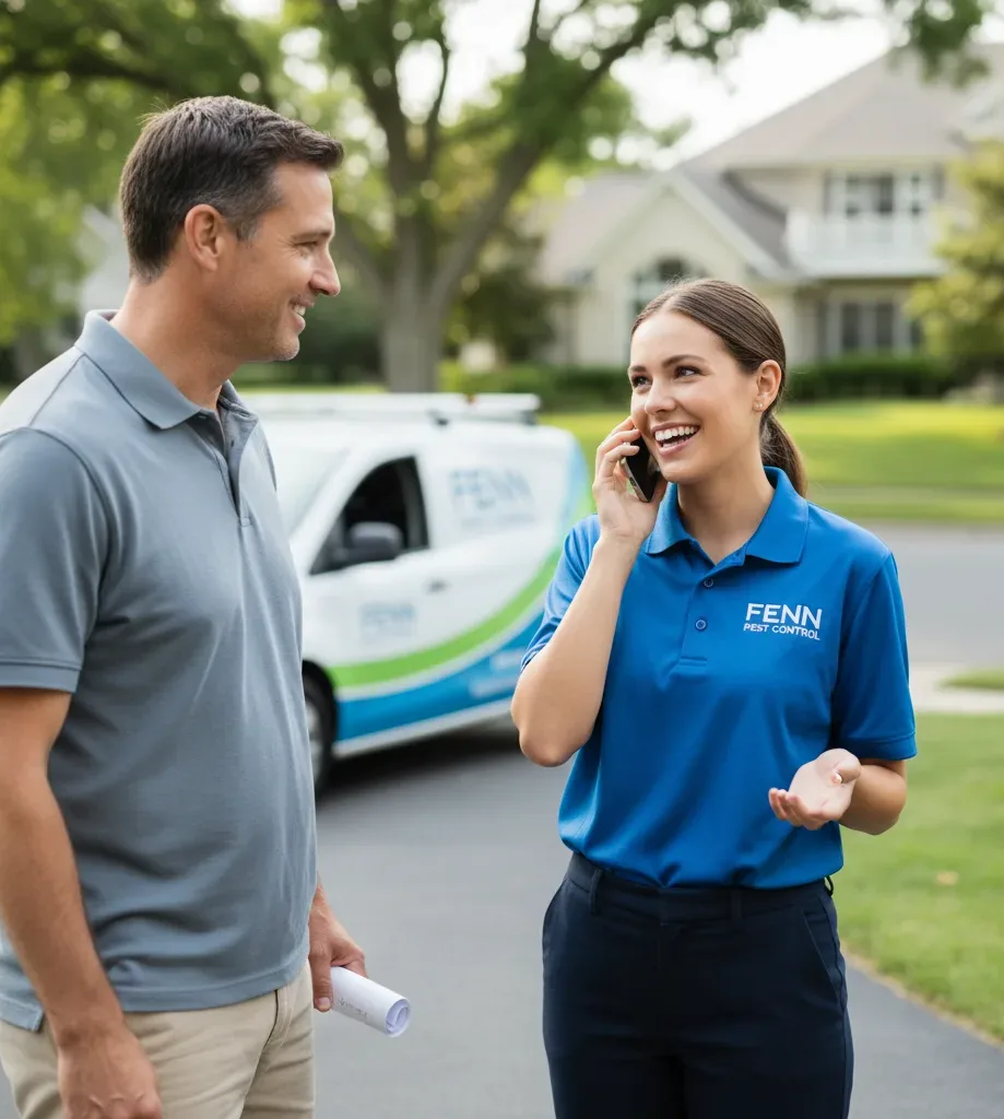 Fenn Pest Control customer support in Wilmot